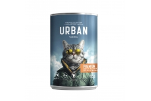 Urban Cat Can – Beef, Poultry, and Carrots 415 g