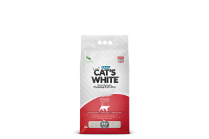 Котешка тоалетна Cat's white - натурал  5 л.