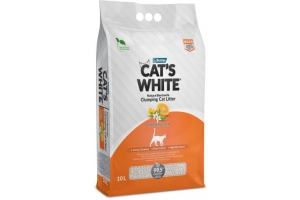 Котешка тоалетна Cat's white - портокал  5 л.