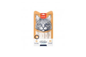 Wanpy – liquid treat with chicken and crab flavor, 5 x 14 g